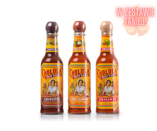 Zestaw meksykańskich sosów Cholula 3x148ml