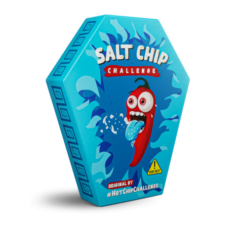 Salt Chip Challenge WYZWANIE ekstremalnie słonego chipsa, 8g