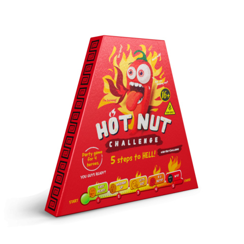 Hot NUT Challenge, WYZWANIE ostrych orzeszków, 24g