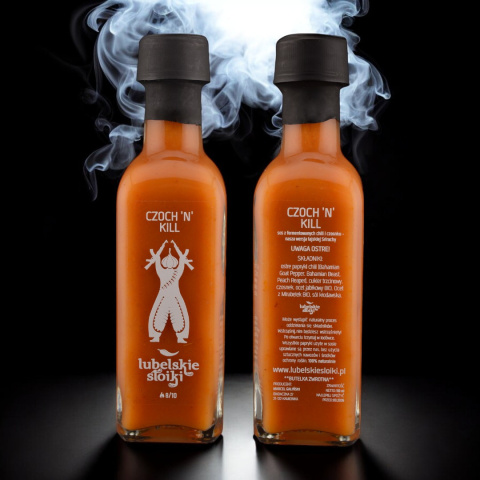 Ostry sos Lubelskie Słoiki Czoch'n'Kill 110ml Ostry sos Lubelskie Słoiki Czoch'n'Kill 110ml