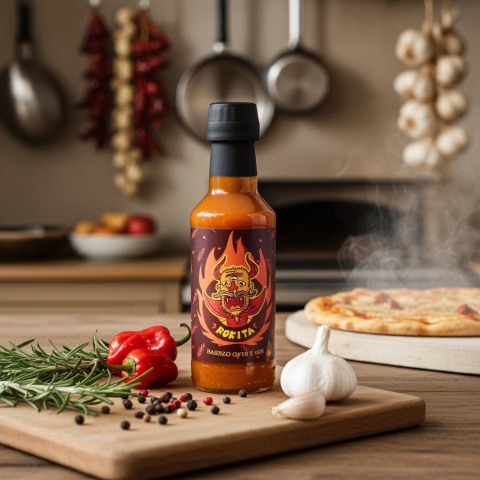 Ostry Sos Będzie Piekło Rokita 200ml