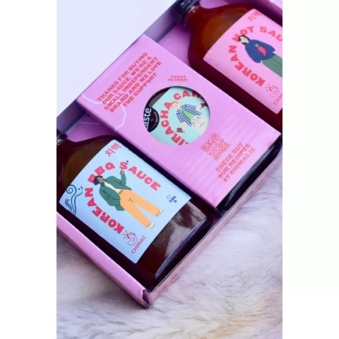 Zestaw sosów Chimac KOREAN STYLE 3x390g